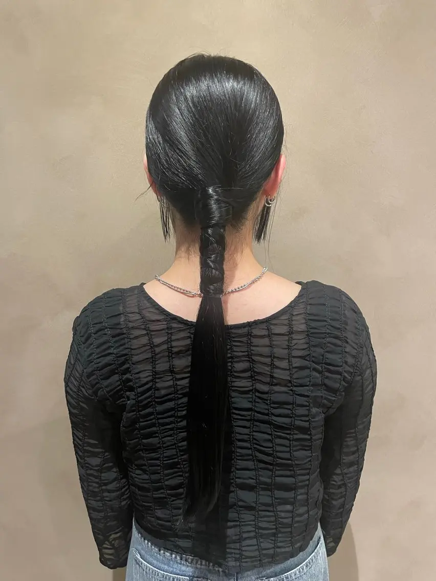 ロング カラー ヘアアレンジ izumi /渋谷のヘアスタイル