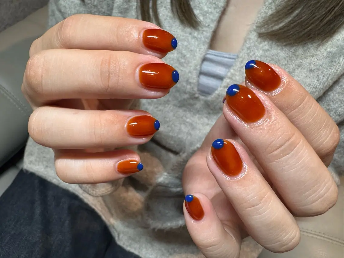 ネイル シンプルネイル ハンドネイル tsumeasobi 🪬macoのネイルデザイン