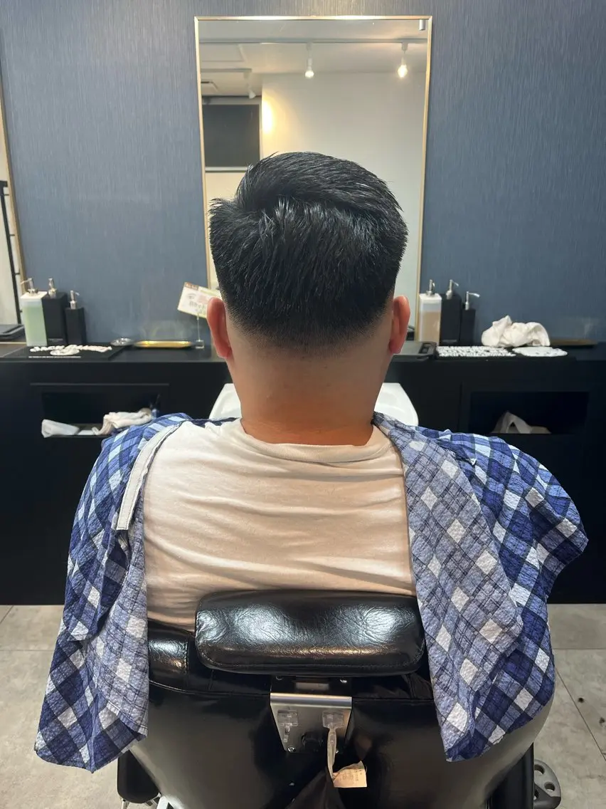 メンズ フェードカット スキンフェード カット メンズ限定💈 唐澤瞭人のヘアスタイル