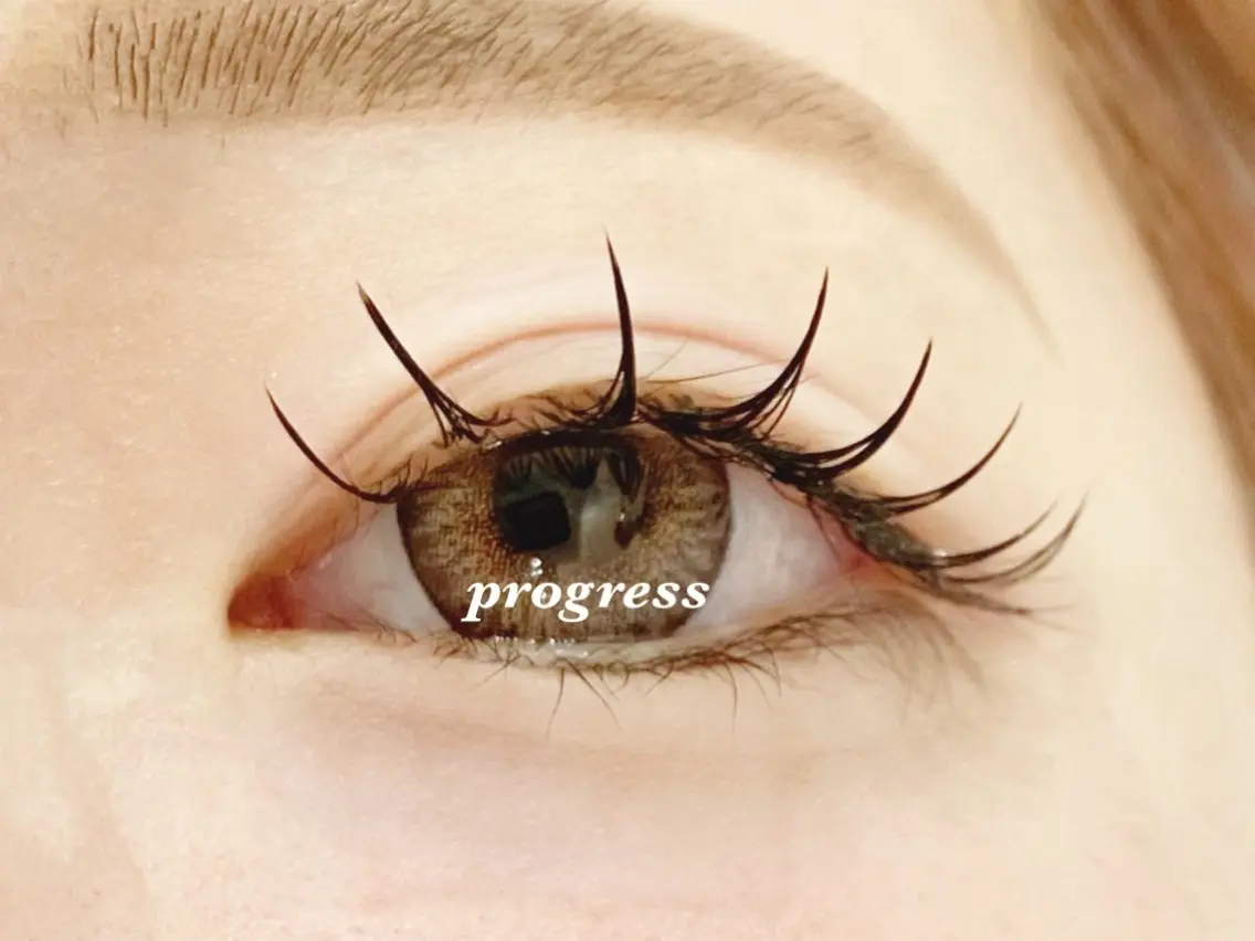 マツエク・マツパ フラットラッシュ マツエク progress つくばのマツエク・マツパデザイン