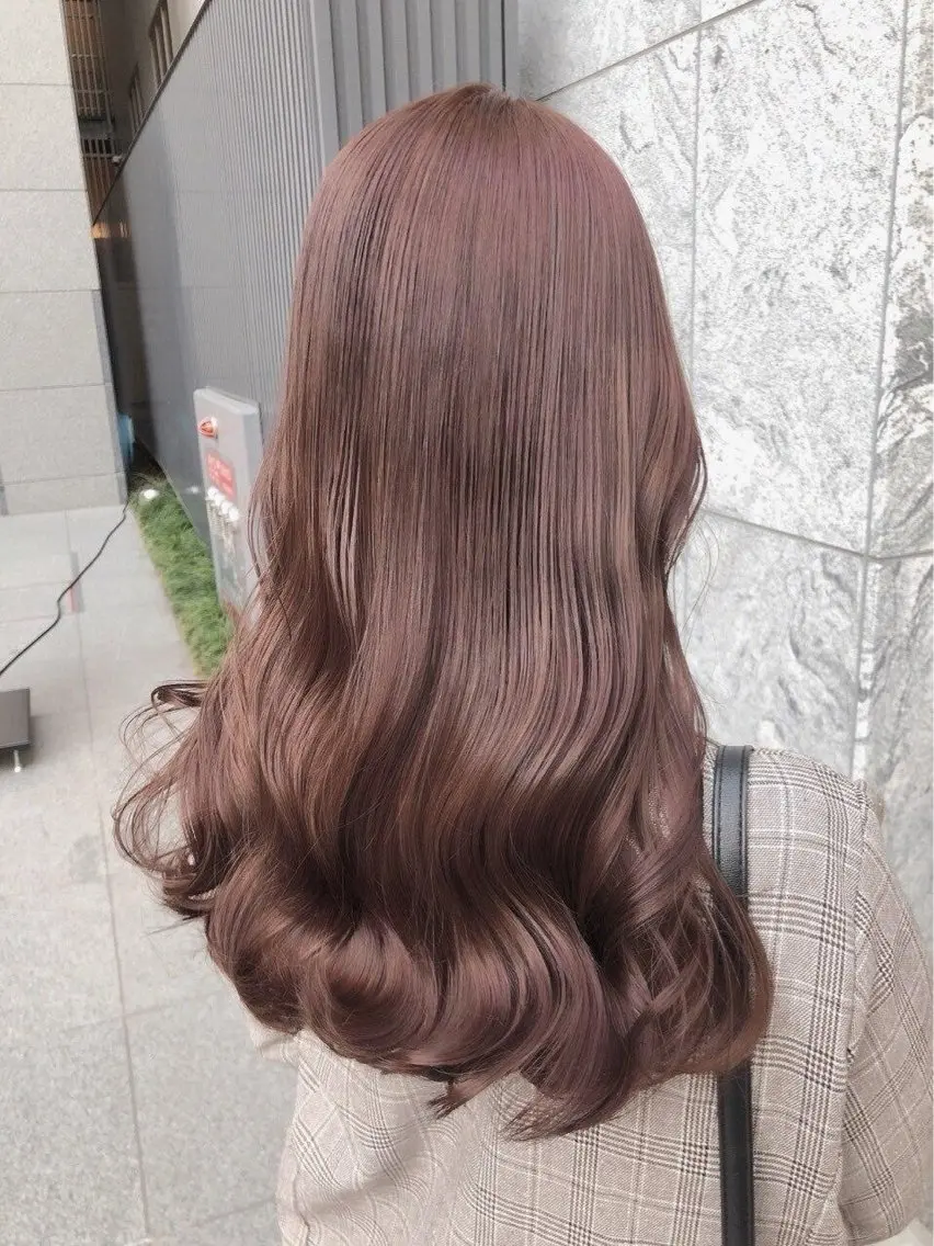セミロング ヘアカラー トリートメント _WHITE 天神店のヘアスタイル