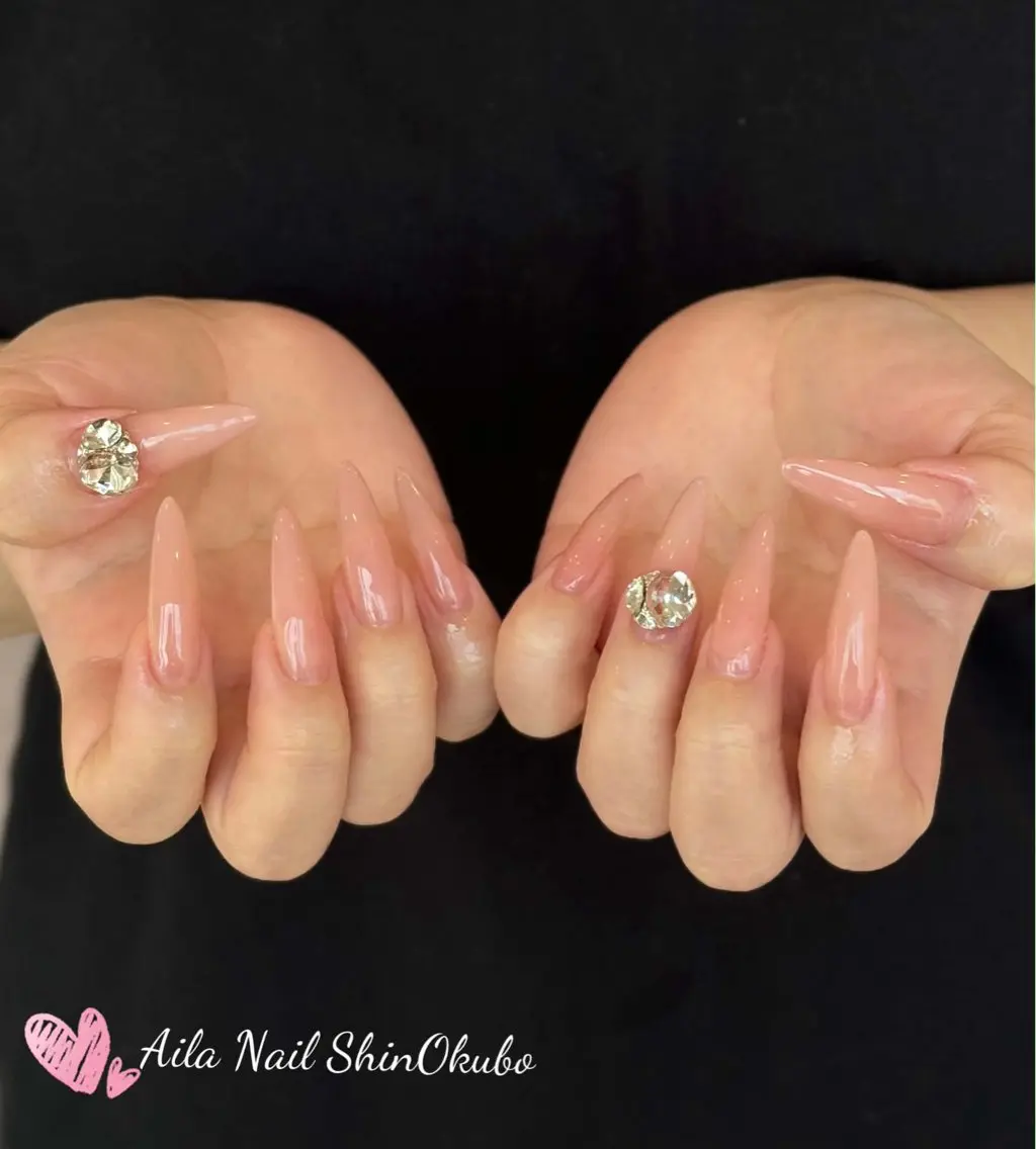 ロング Aila Nail Shinokuboのネイルデザイン