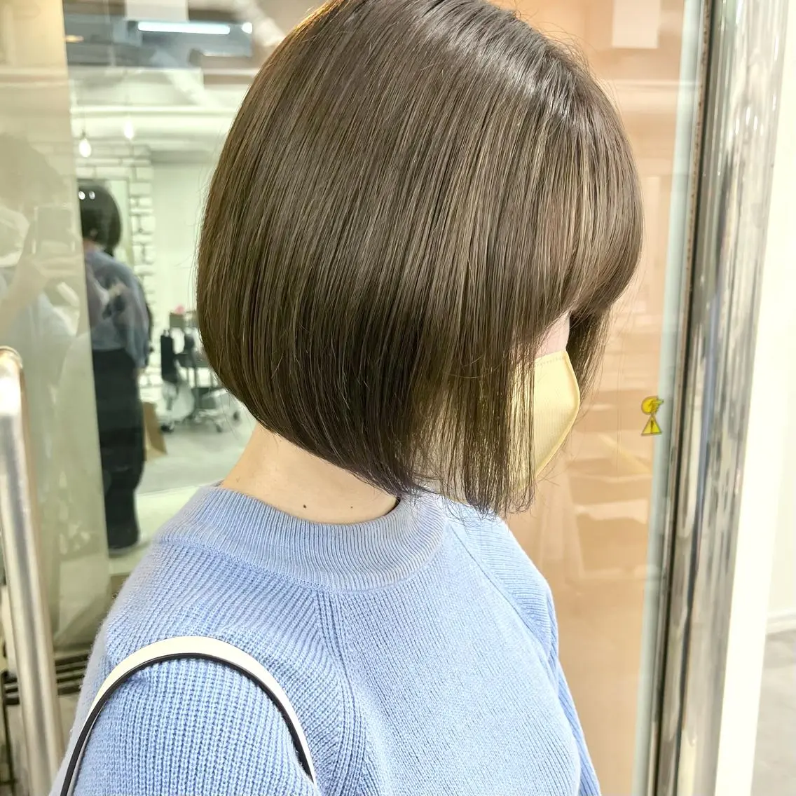 カラー グレージュ カット ヘアカラー トリートメント 天王寺韓国ヘア✨ /髪質改善/小山歓実のヘアスタイル