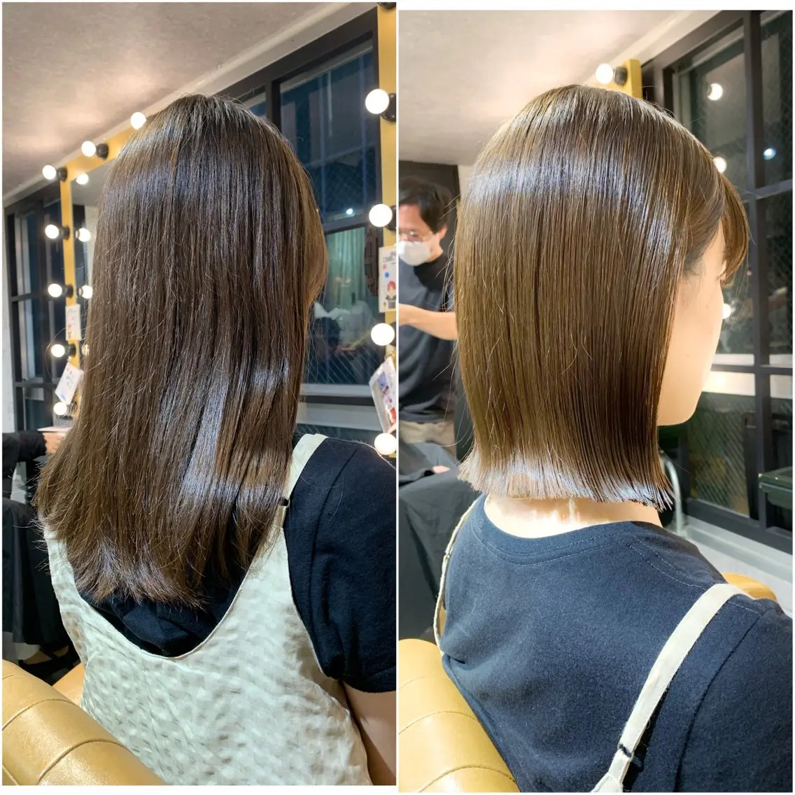 ミディアム カット ヘアカラー トリートメント 🍟ミニモ限定🍟 ai.stylistのヘアスタイル