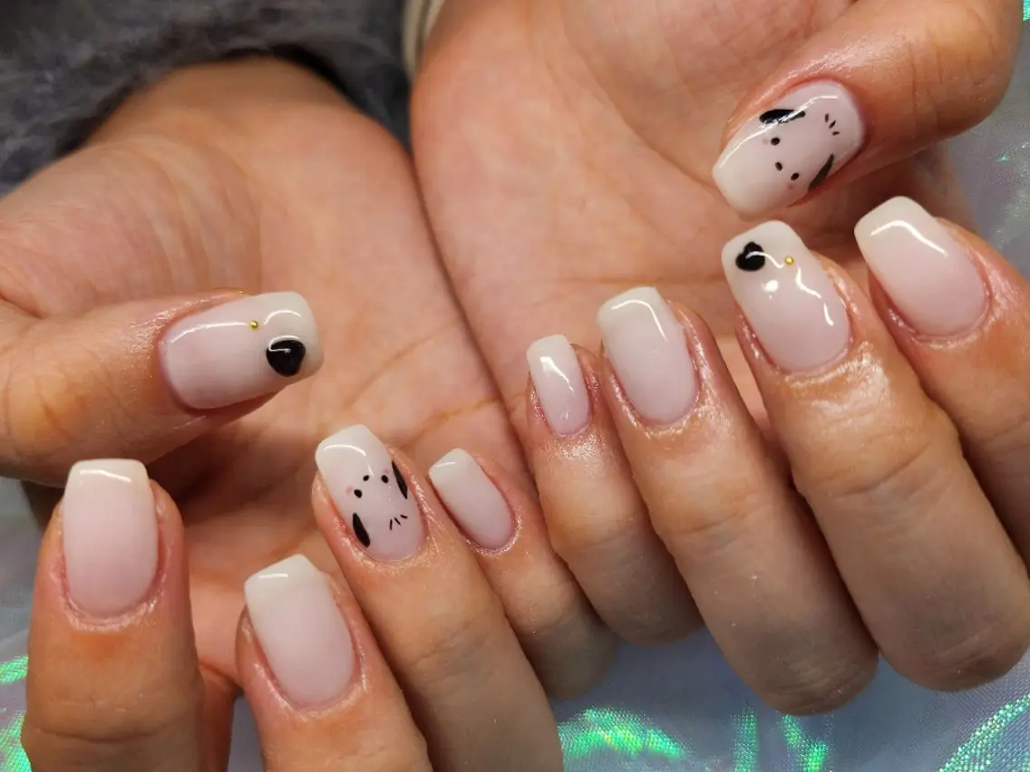 ネイル ハンドネイル 💜bora .のネイルデザイン