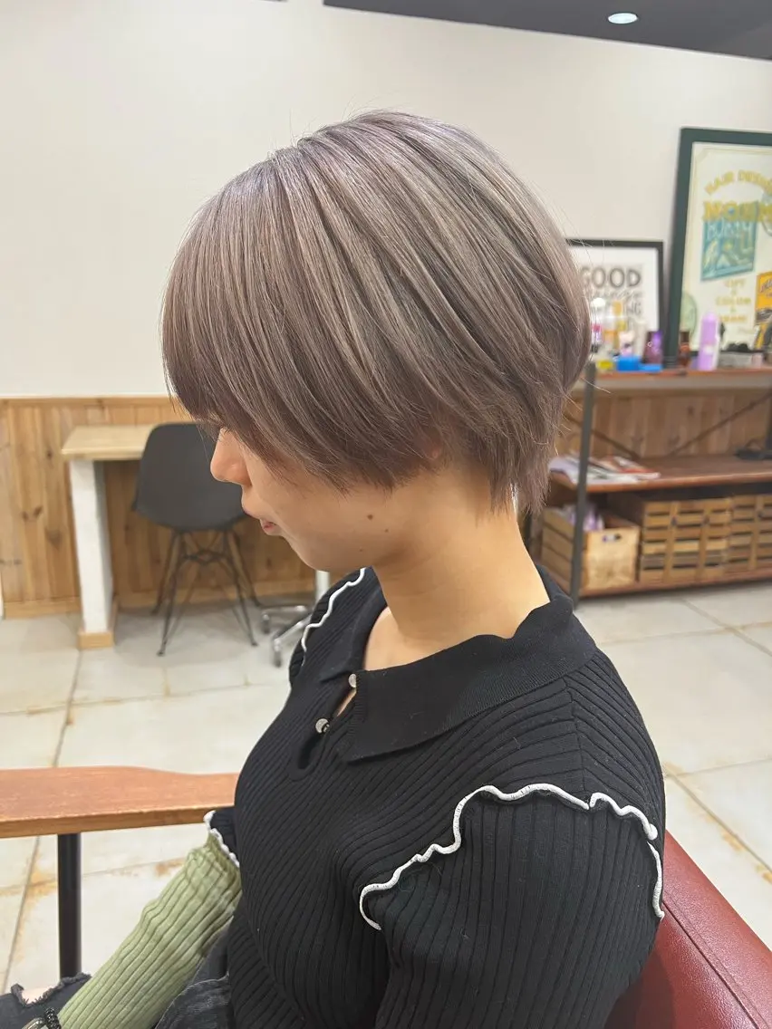 ご新規様1日5名様限定🎉似合わせカット✂︎+透明感カラー+3stepトリートメント🌟の写真