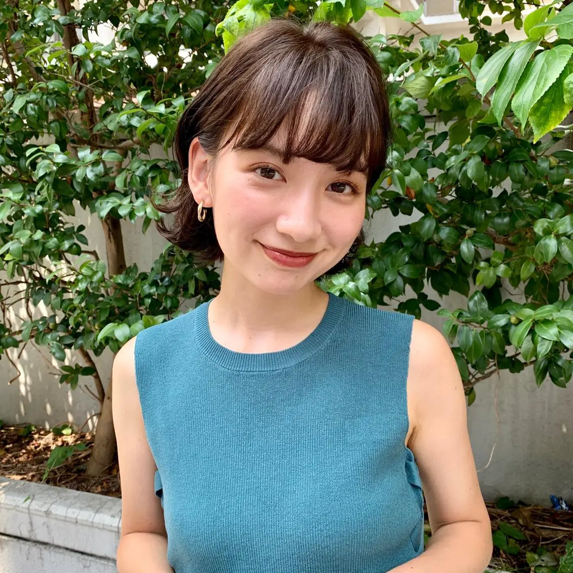 ミディアム カラー 髪質改善/縮毛矯正 鈴木裕介のヘアスタイル