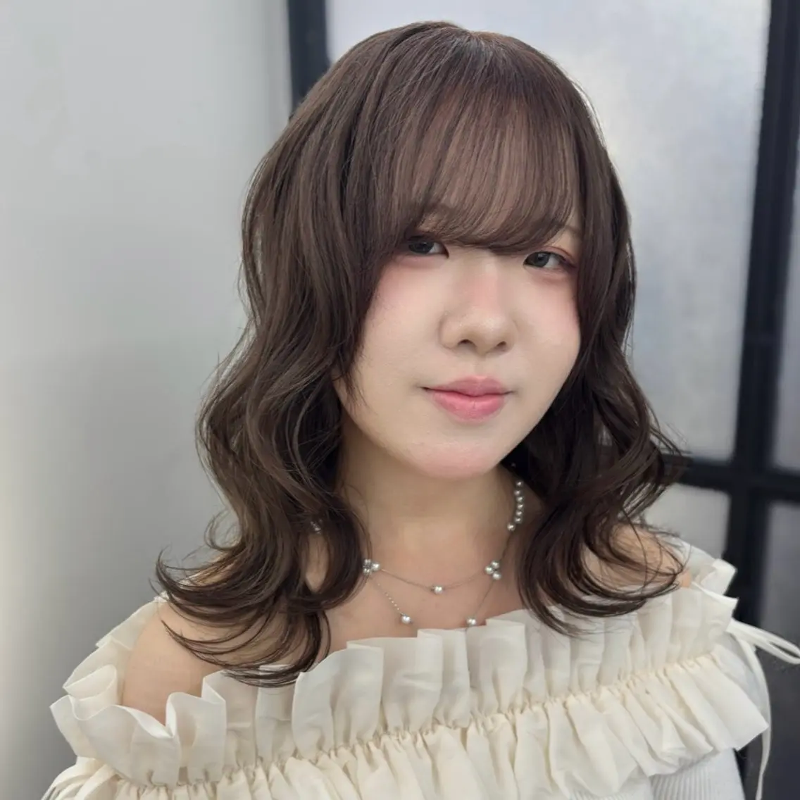 セミロング カラー ヘアカラー Ren. 🦋デザインカラーのヘアスタイル