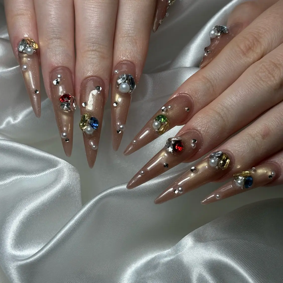 ネイル マグネットネイル スカルプネイル NAILSALON EUBのネイルデザイン