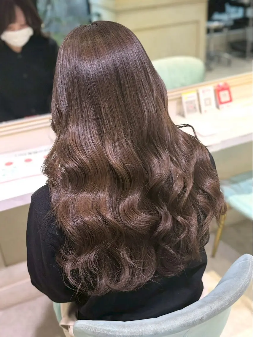 カラー ヘアカラー トリートメント 💙透明感艶カラー/ ゆうな💙のヘアスタイル