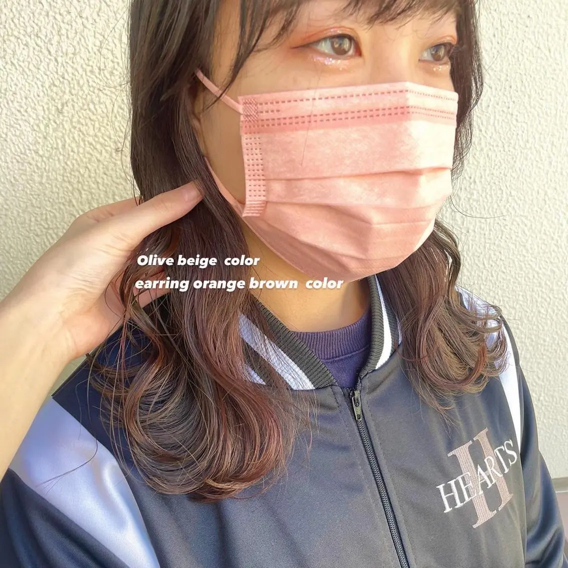 セミロング カラー パーマ ヘアアレンジ メンズ キッズ ネイル マツエク・マツパ アイブロウ 透明感カラー・レイヤ ー🎀amika🎀のヘアスタイル