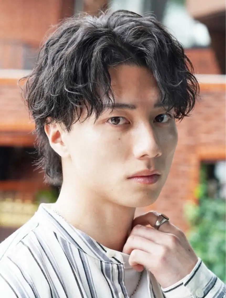 パーマ メンズ カット パーマ メンズ似合わせ 【fifth】おうたのヘアスタイル