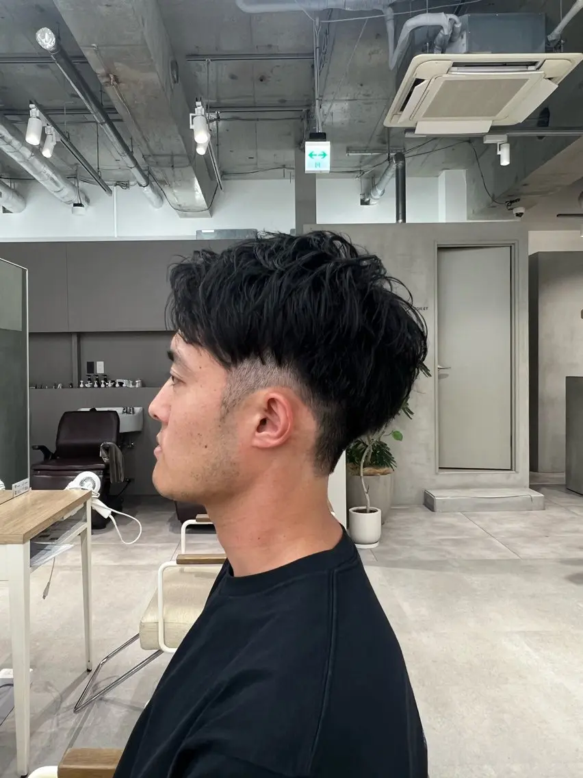 メンズ マツシマ カンタのヘアスタイル