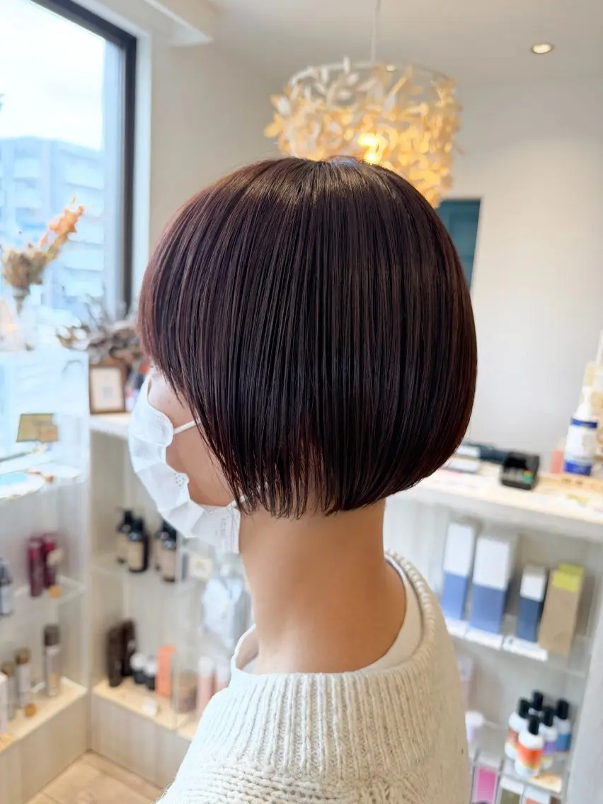 【ショート、ボブ限定】似合わせカットカラートリートメントの写真