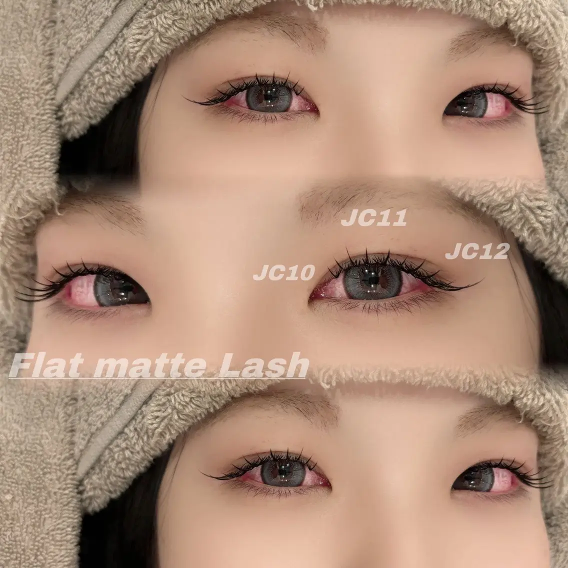 マツエク・マツパ 束感まつ毛 Cカール フラットラッシュ 目尻長め Eye ELSA lash栄店の眉毛・アイブロウイメージ
