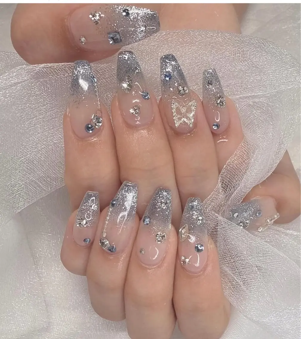 ネイル 韓国ネイル 持ち込み ニュアンスネイル ネイルチップ ハンドネイル TABI ANA.CHUOのネイルデザイン