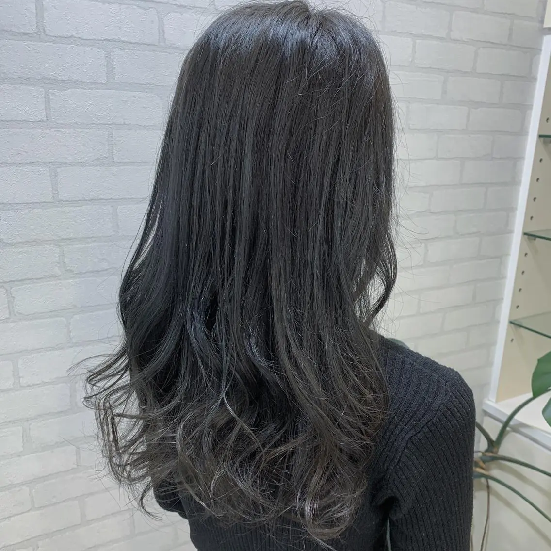 ロング 北田 瑠人のヘアスタイル