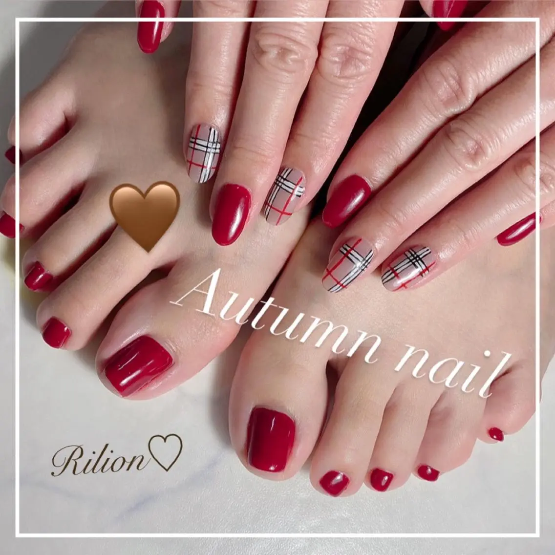 ネイル RiLion💗 Risa🦋💜のネイルデザイン
