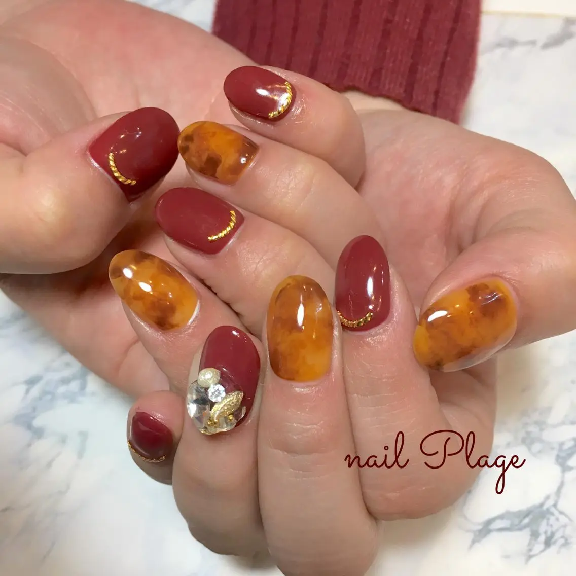ネイル nail Plage Imai kanaのネイルデザイン