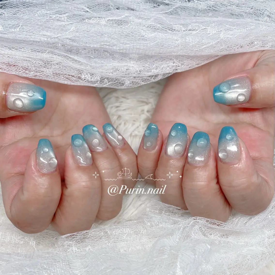 ネイル ハンドネイル Nails by Purin🍮のネイルデザイン
