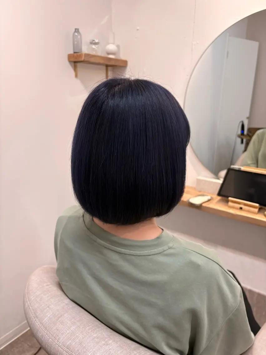 【無料モデル】ボブレディースカット🫧［シャンプー・ブロー込］ ¥0 ※女性限定※の写真