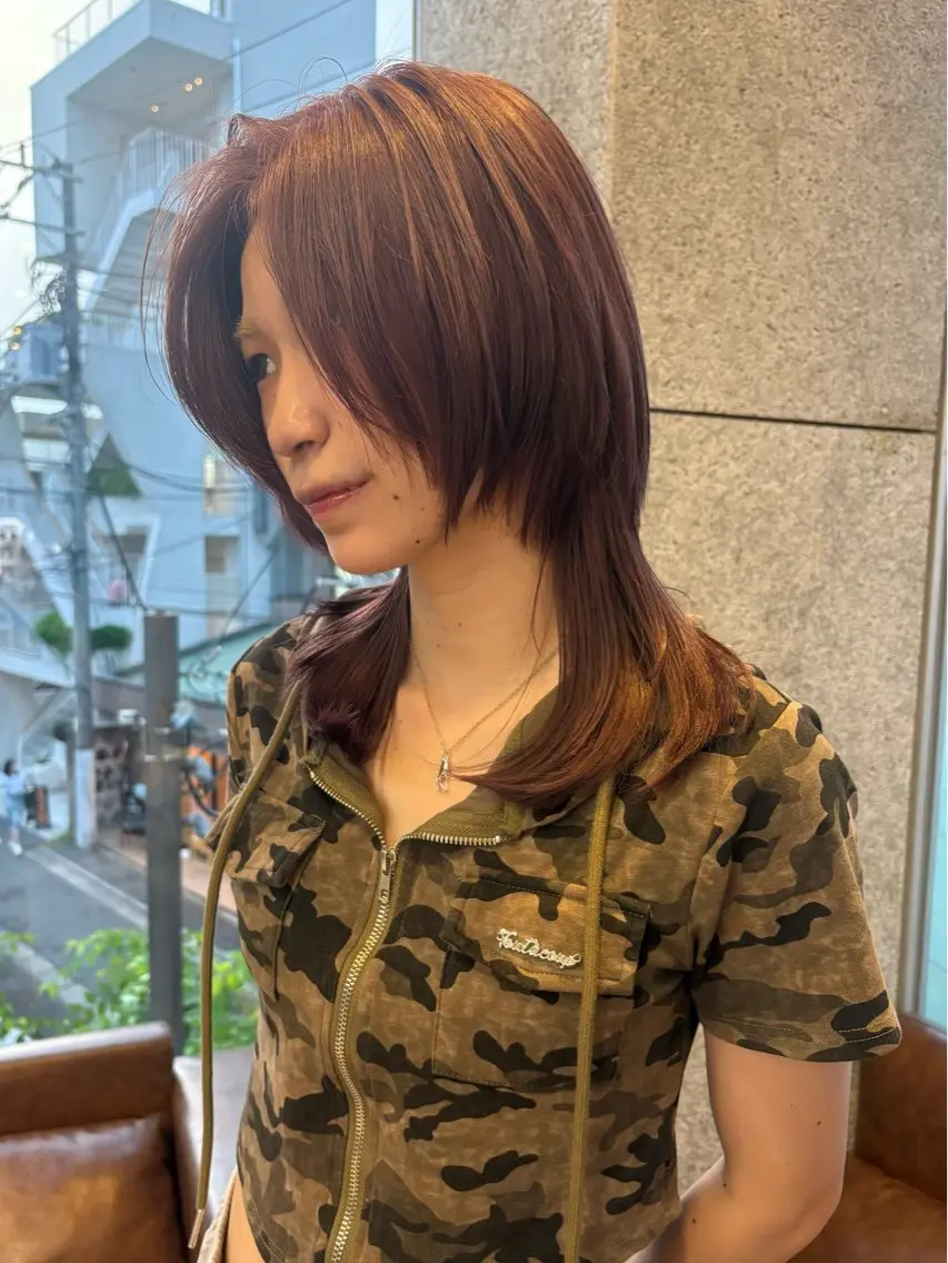 ロング カラー ヘアアレンジ ヘアカラー トリートメント 🫧こだわりカラー 🩰/渡邉日向🕊のヘアスタイル