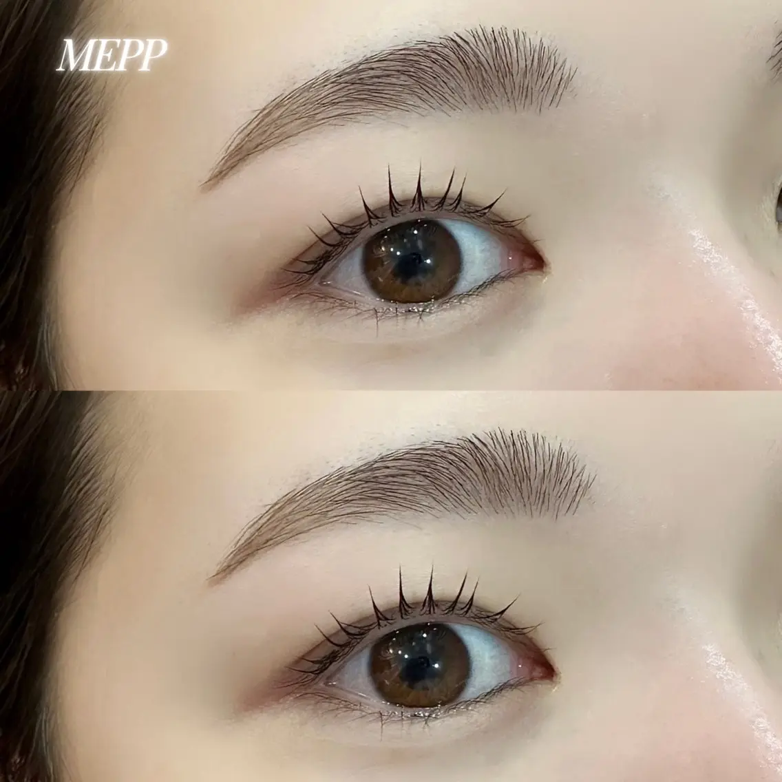 マツエク・マツパ マツパ 【MEPP】たにわき ゆうなの眉毛・アイブロウイメージ