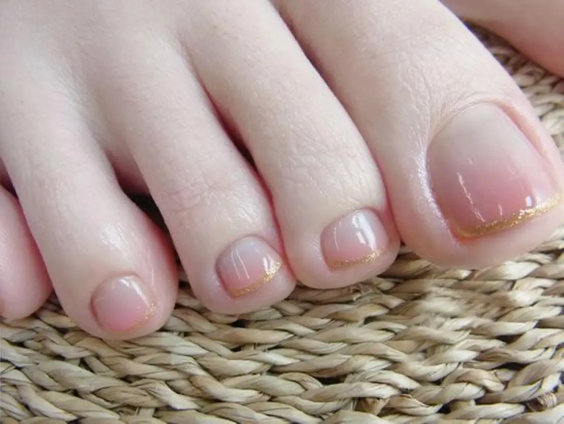 【オフ無料】ミニモ限定価格✨フットネイル1カラー💅の写真