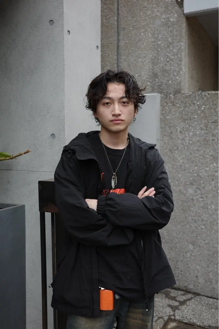 パーマ メンズ NERO 松井 隆人のヘアスタイル