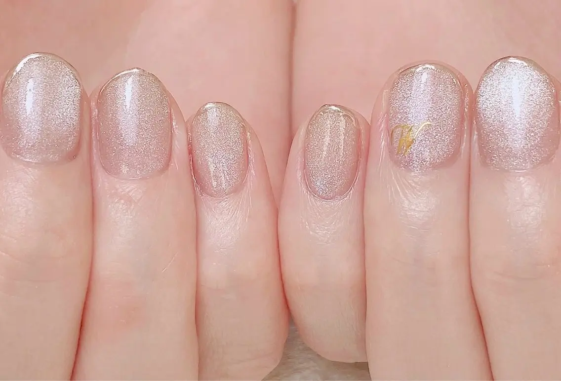 ネイル フレンチネイル ジェルネイル マグネットネイル ミラーネイル ニュアンスネイル ハンドネイル Nail Salon K 🧸美爪育成のネイルデザイン