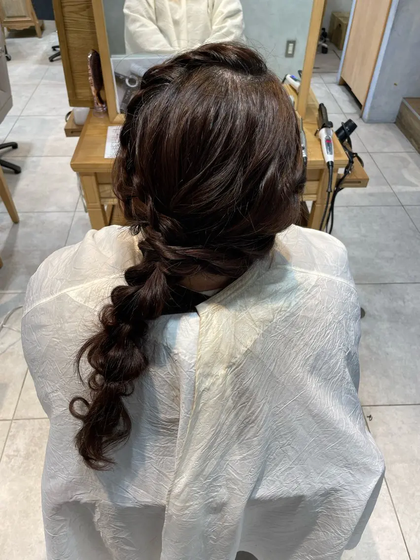 ヘアアレンジ ヘアセット ヘア&ネイル/ 𝐒𝐄𝐑𝐈のヘアスタイル