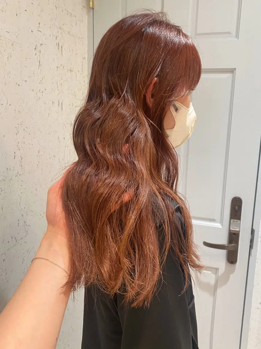 ロング カラー カット ヘアカラー トリートメント mai / linoah˚✧のヘアスタイル
