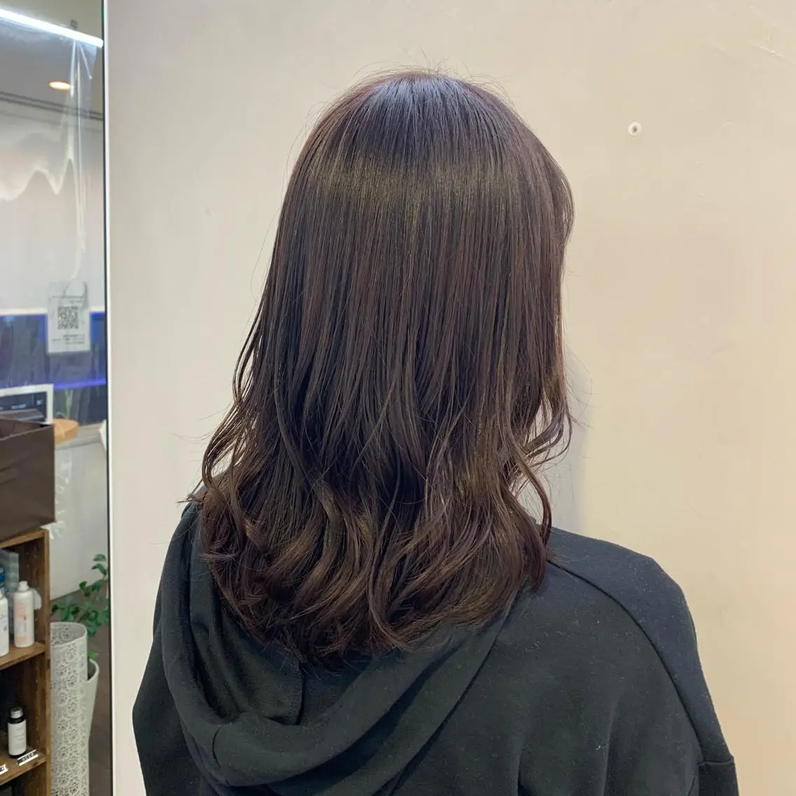 ミディアム デジタルパーマ🫧 韓国風ヘア🫧サクラのヘアスタイル