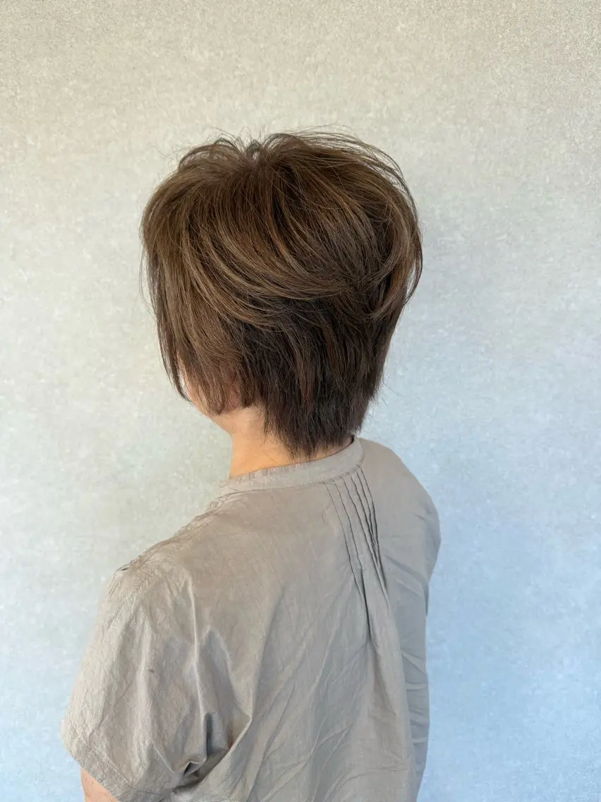 ショート ショートヘア カット ヘアカラー トリートメント 髪質改善⚡️カラー 🍀武久 誠🍀のヘアスタイル