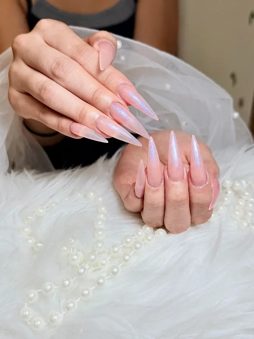 ネイル チークネイル 長さ出し フットネイル 韓国ネイル マグネットネイル ハンドネイル ハンドケア AN NAIL 高田馬場_HOAのネイルデザイン