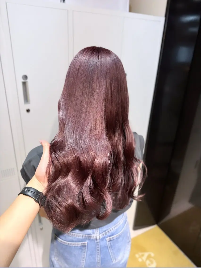 【学割U24】ケアブリーチ1回＋ケアカラー＋トリートメント🍓¥12,000の写真