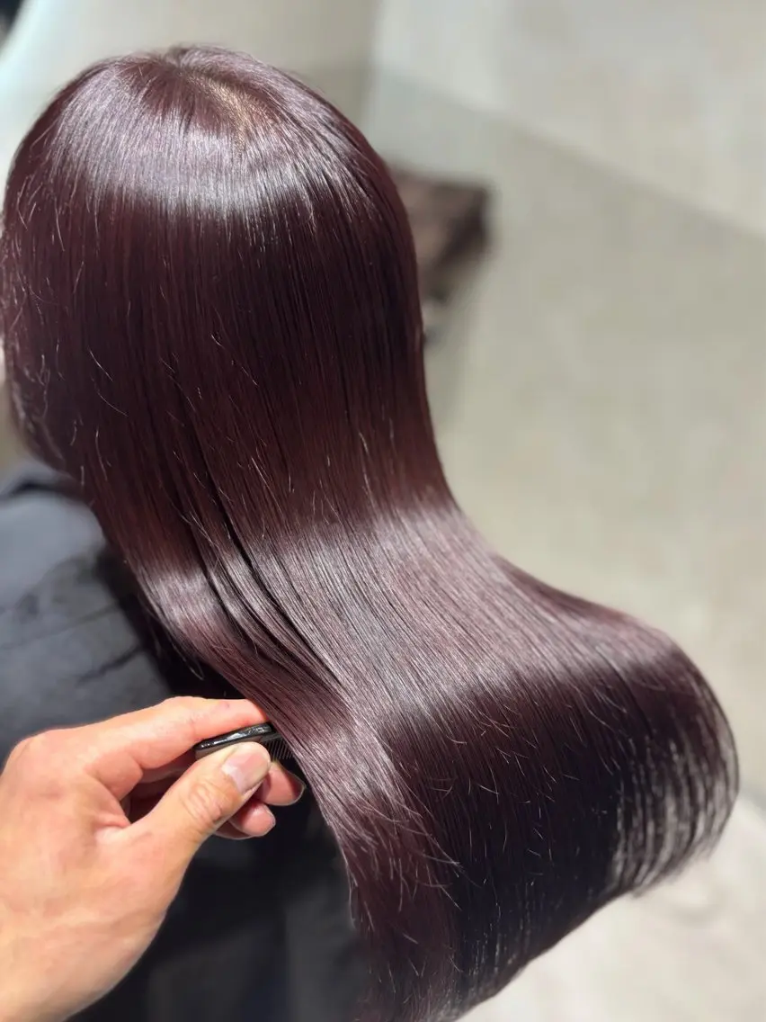 セミロング カラー カット ヘアカラー トリートメント 川崎のカラー職人🥣 kentaのヘアスタイル