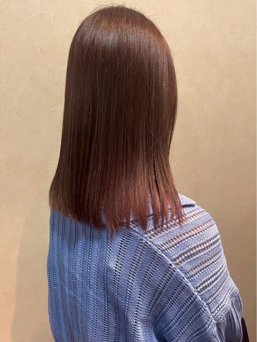 縮毛矯正(内部補修トリートメント付)の写真
