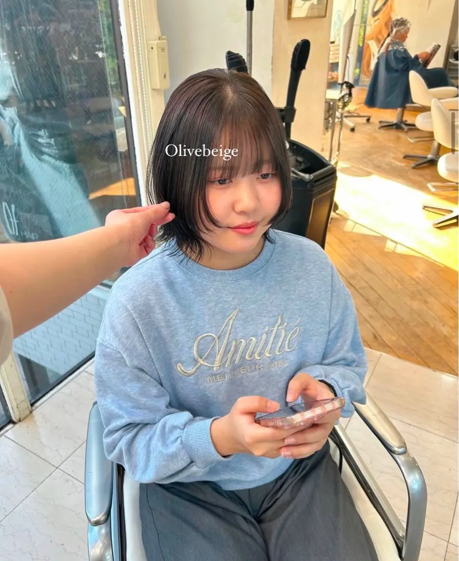 ショート ヘアカラー ありむらもえ/ 透明感カラーのヘアスタイル