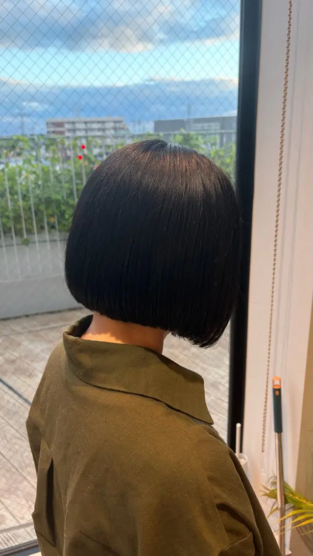 ショート ボブ 河端 春綺のヘアスタイル