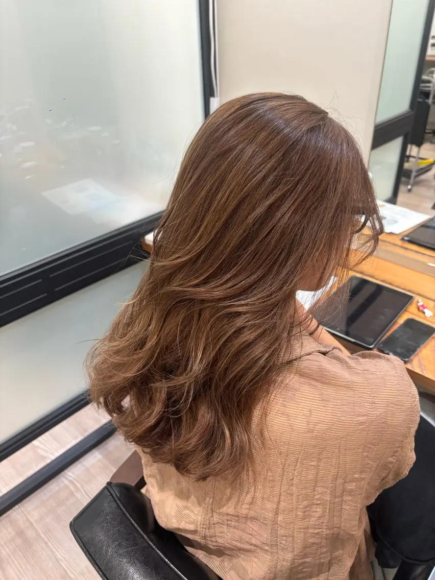 ロング ハイライト ヘアカラー 大船/似合わせカット Kananiのヘアスタイル