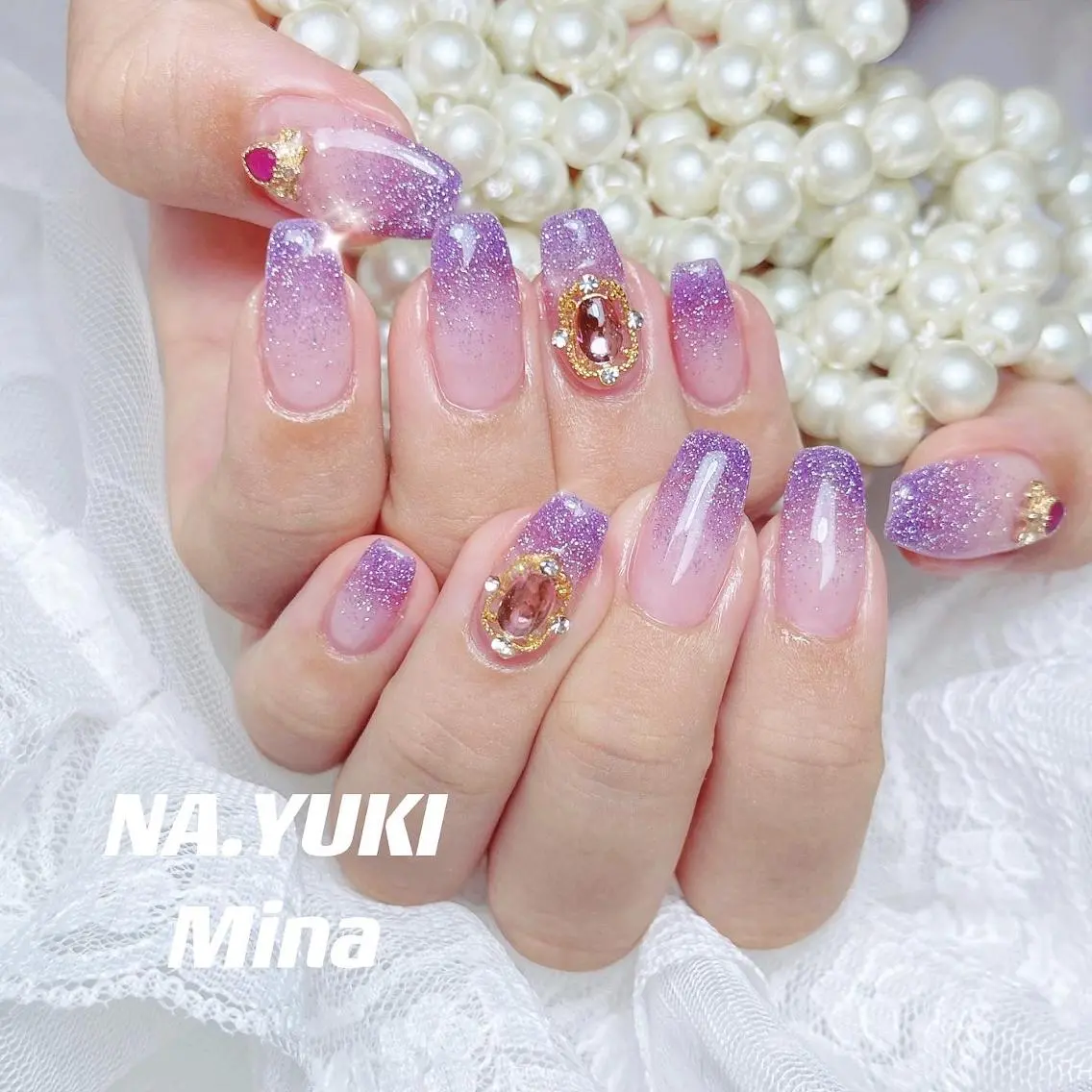 ネイル ハンドネイル ハンドケア YUKI 💗 渋谷店のネイルデザイン