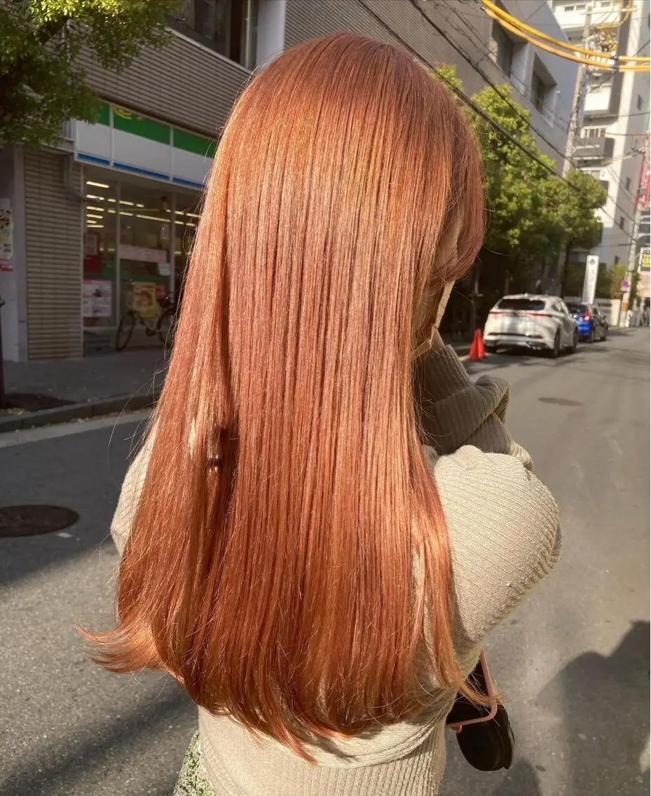 ロング カラー tetote ミコのヘアスタイル