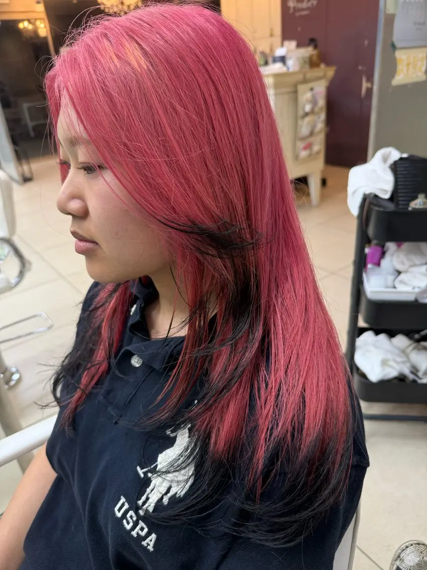 セミロング カラー ヘアカラー ヘッドスパ どんな髪の悩みも解決 します✨田嶋俊一✨のヘアスタイル