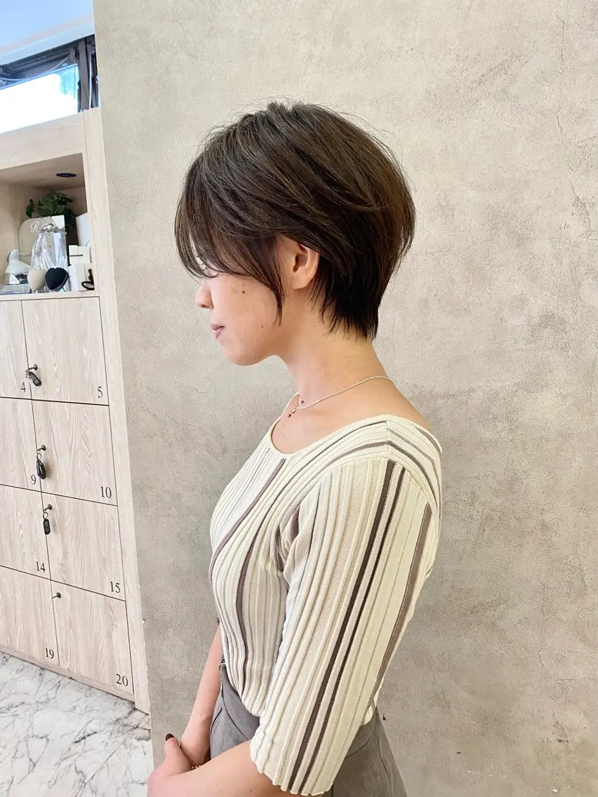 ショート カラー ショートボブ ハンサムショート ボブ ショートヘア サイドバング ✂️小野和則 ✂️のその他イメージ