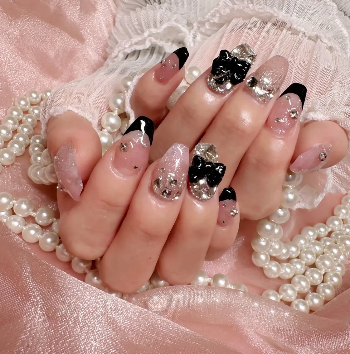 ネイル フレンチネイル ハンドネイル Nail Salon macherieのネイルデザイン