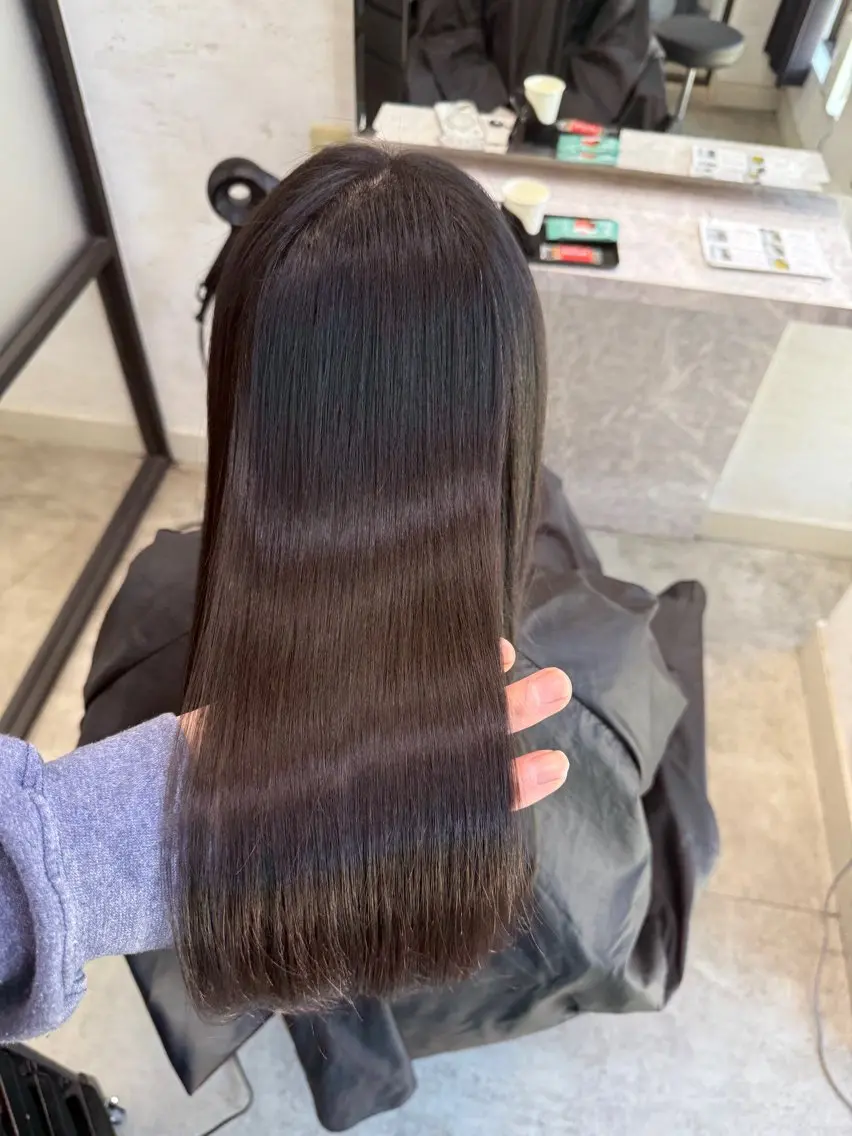 ロング ⭐️縮毛矯正特化 小松邦彦⭐️のヘアスタイル