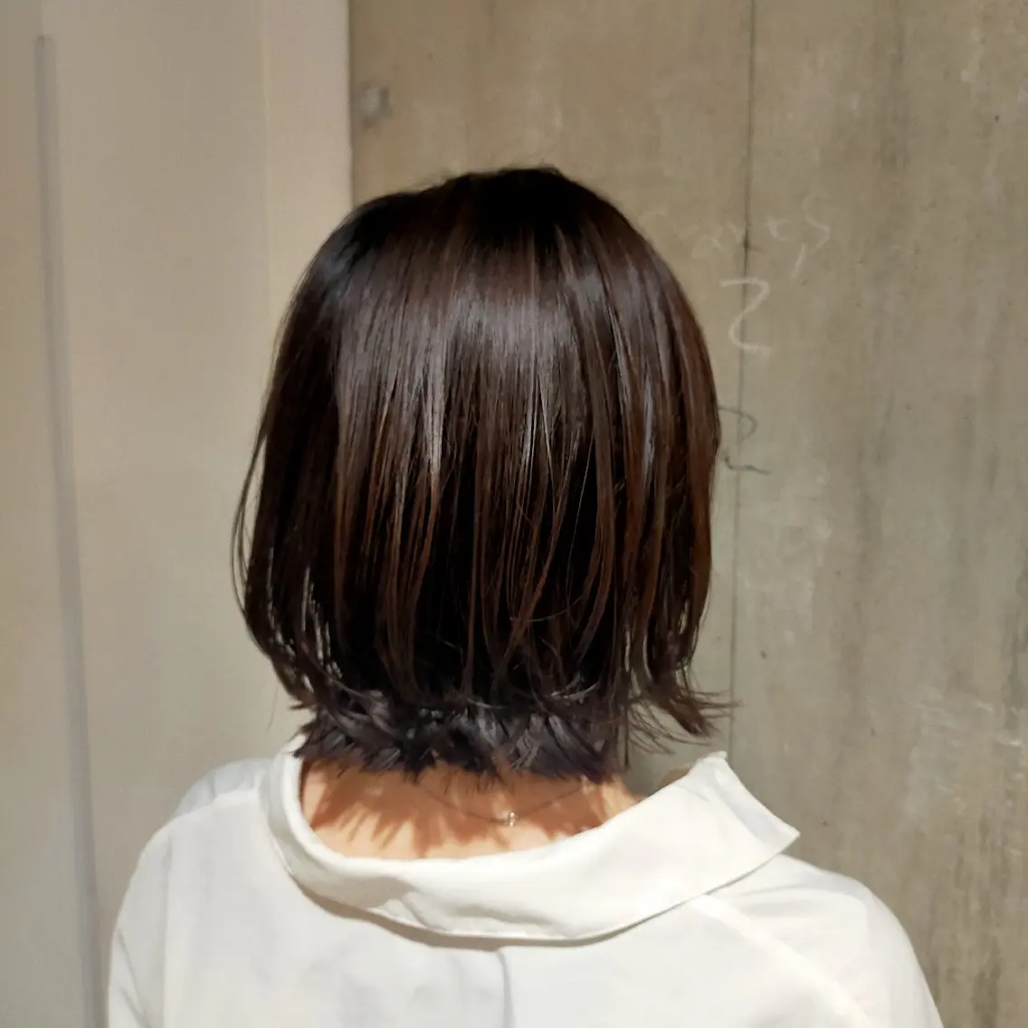 ミディアム ボブ 外ハネヘア 和佐 ももえのヘアスタイル