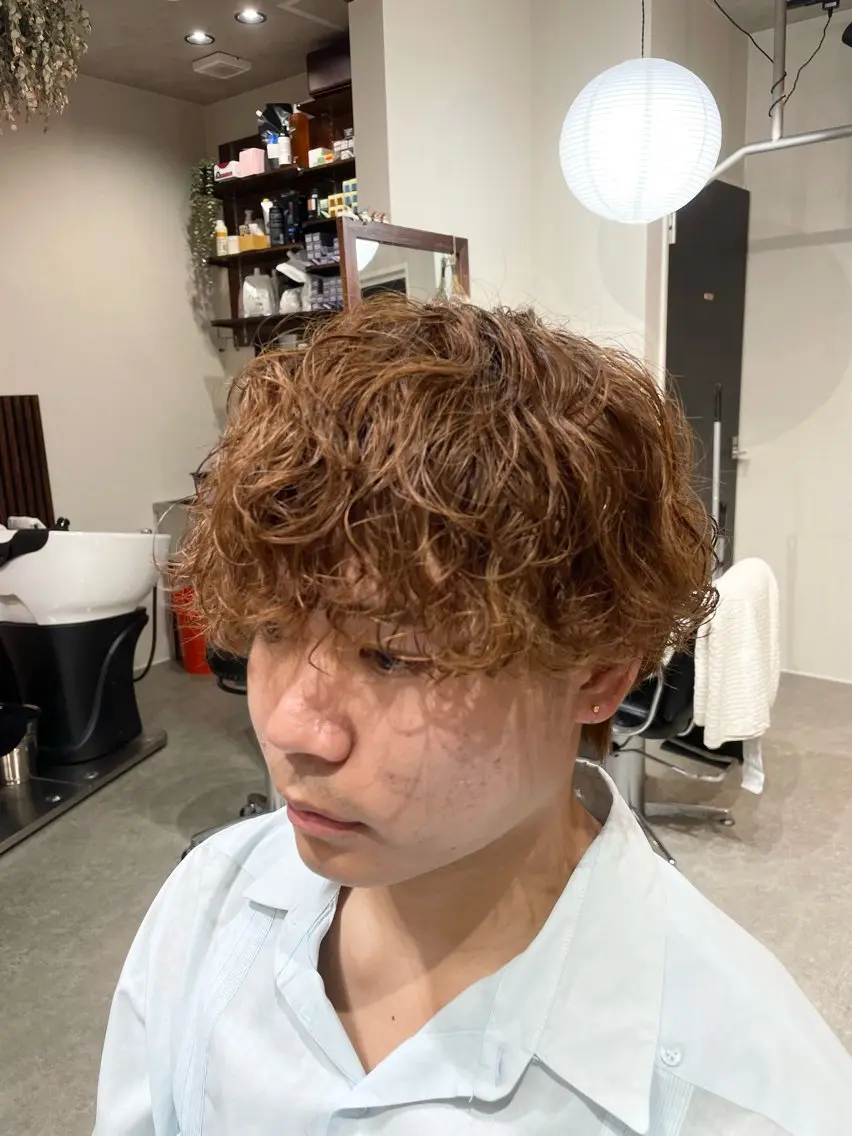 カラー パーマ 夜も通える🌙 完全貸切/knotのヘアスタイル