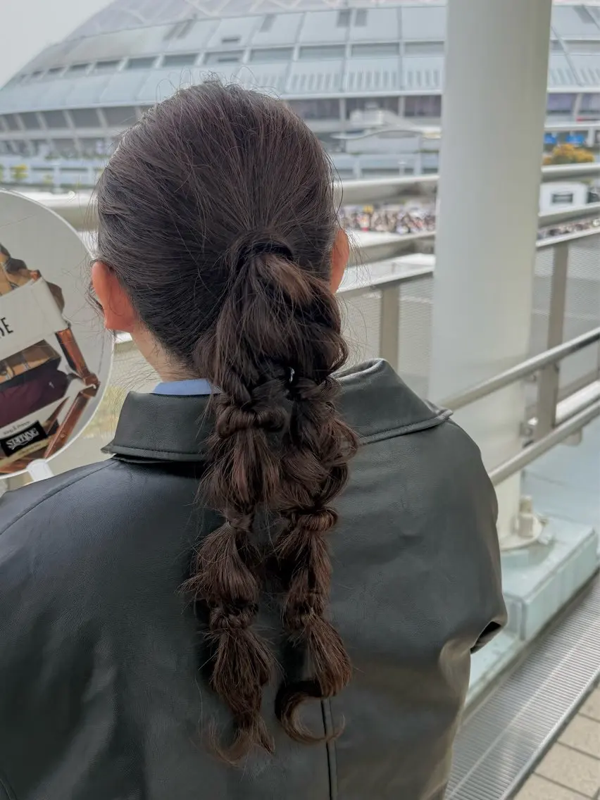 ヘアアレンジ 推し活・参列ヘア🎀 札幌ヘアセット専門のヘアスタイル